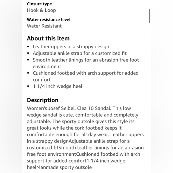 Josef Seibel Clea Platform Sandals Shoes - Picture 3 of 15